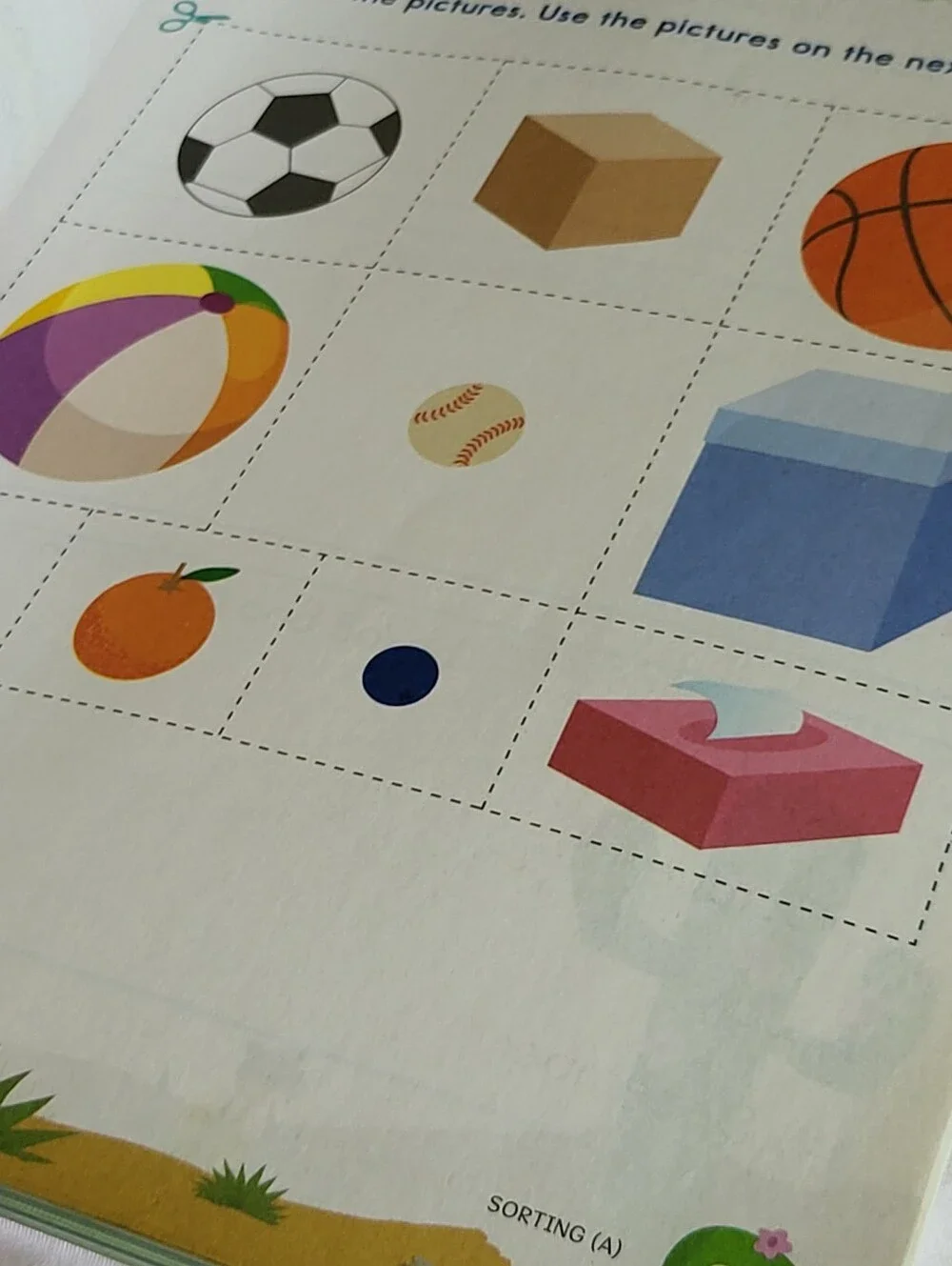Math Activity Book Grade K.